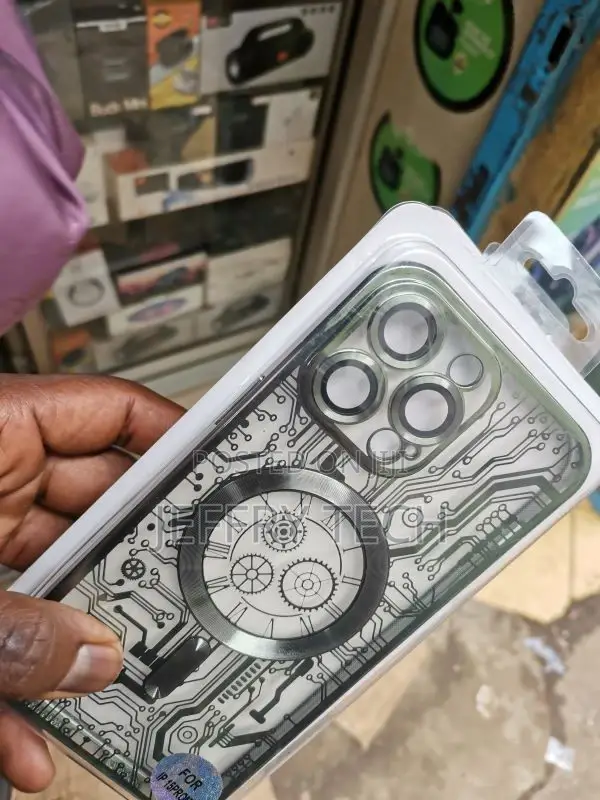 Mechanical Watch Circuit Board Phone Case for iPhone 14 Pro