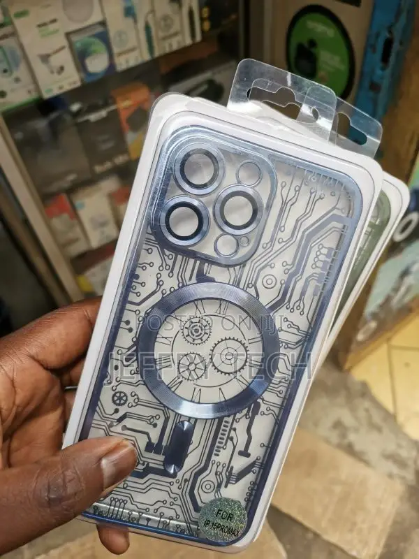 Circuit Board Phone Case for iPhone 14 13 12 Pro Max Magneti