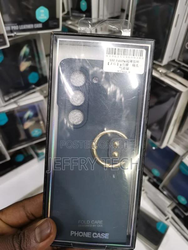 Case for Samsung Galaxy Z Fold 5 Case With Ring, Built in Fr