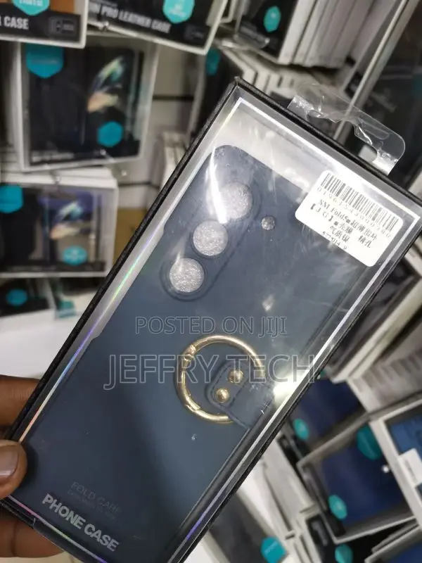 Case for Samsung Galaxy Z Fold 5 Case With Ring, Built in Fr