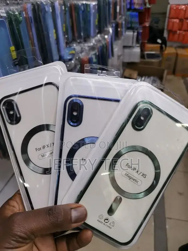 Magsafe Transparent Silicone Case for Apple iPhone X/Xs