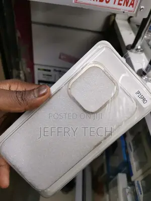 iPhone 15 Case With Clear Camera Protruding Nickel Lac