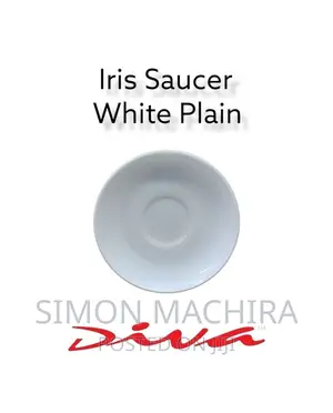 White Saucer Plates