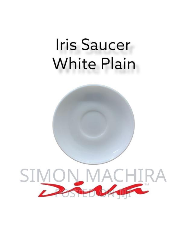 White Saucer Plates