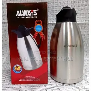 Always Vacuum Thermos Flask - Stainless Steel
3ltrs