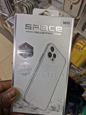 Space Clear Case Samsung S23 Bumper TPU Military Casing - thumbnail 2