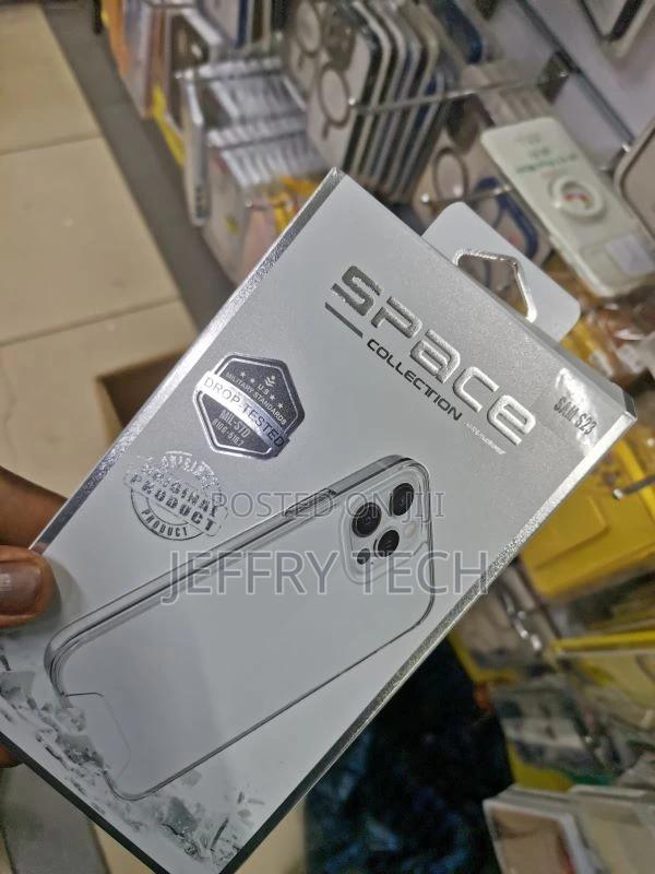 Space Clear Case Samsung S23 Bumper TPU Military Casing - thumbnail 3