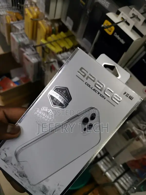 Transparent Hard Acrylic Case iPhone XS Max Case Space