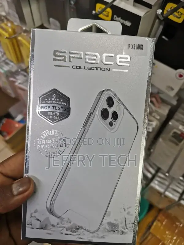 Transparent Hard Acrylic Case iPhone XS Max Case Space