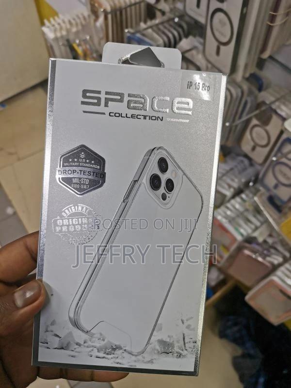 Space Phone Case for iPhone 15 Pro - Drop Resistant, Transpa - main view