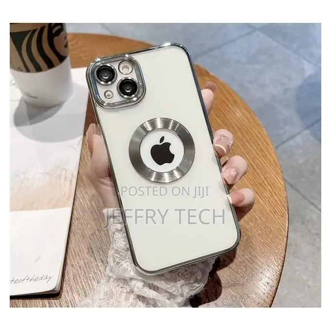 iPhone 12 Pro Max Silicon Magsafe Clear Case With Camera