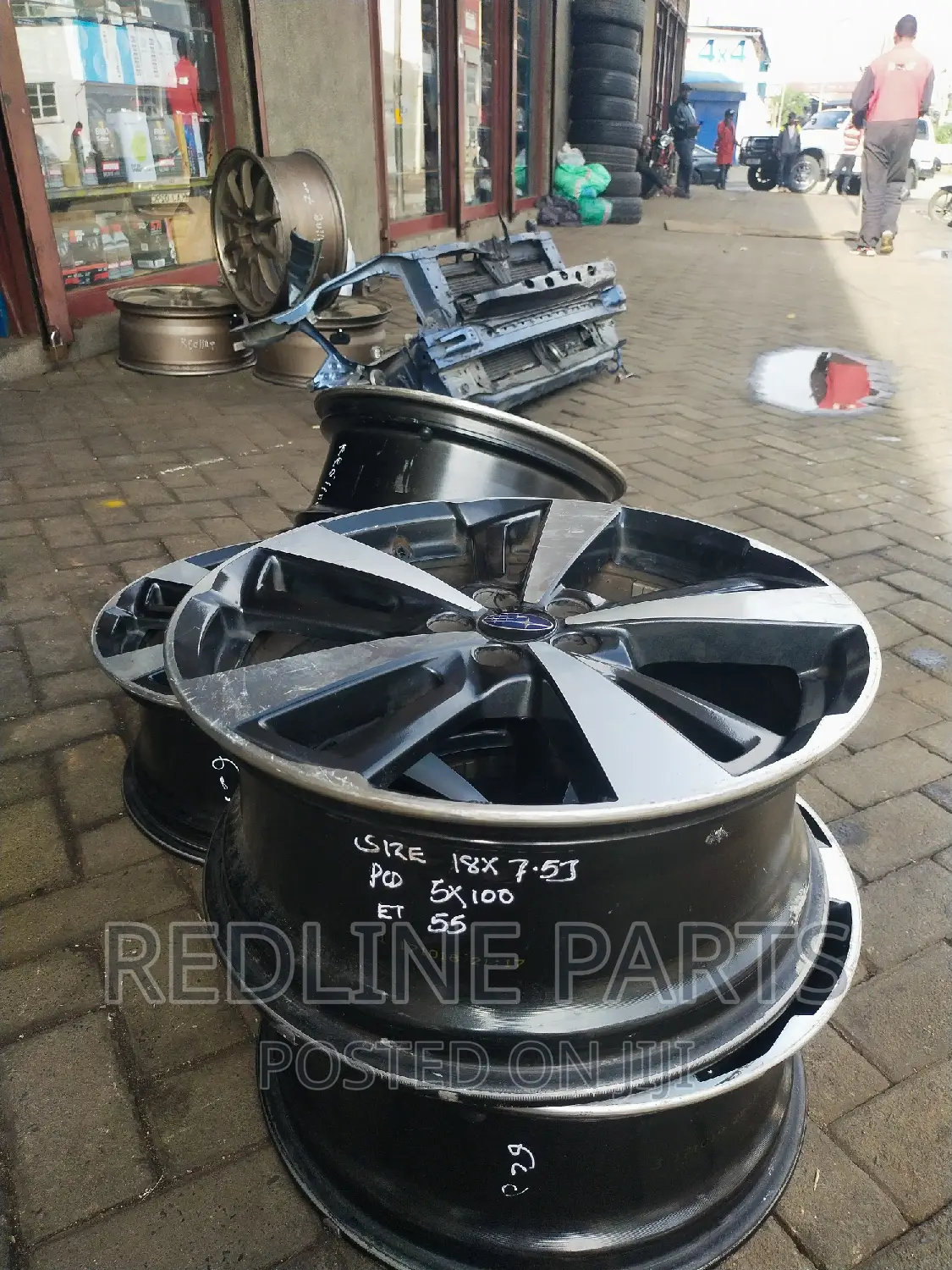 18" Subaru Alloy Rims PCD 5*100