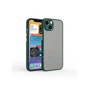 Shockproof Hybrid Matte Transparent Case for iPhone 13