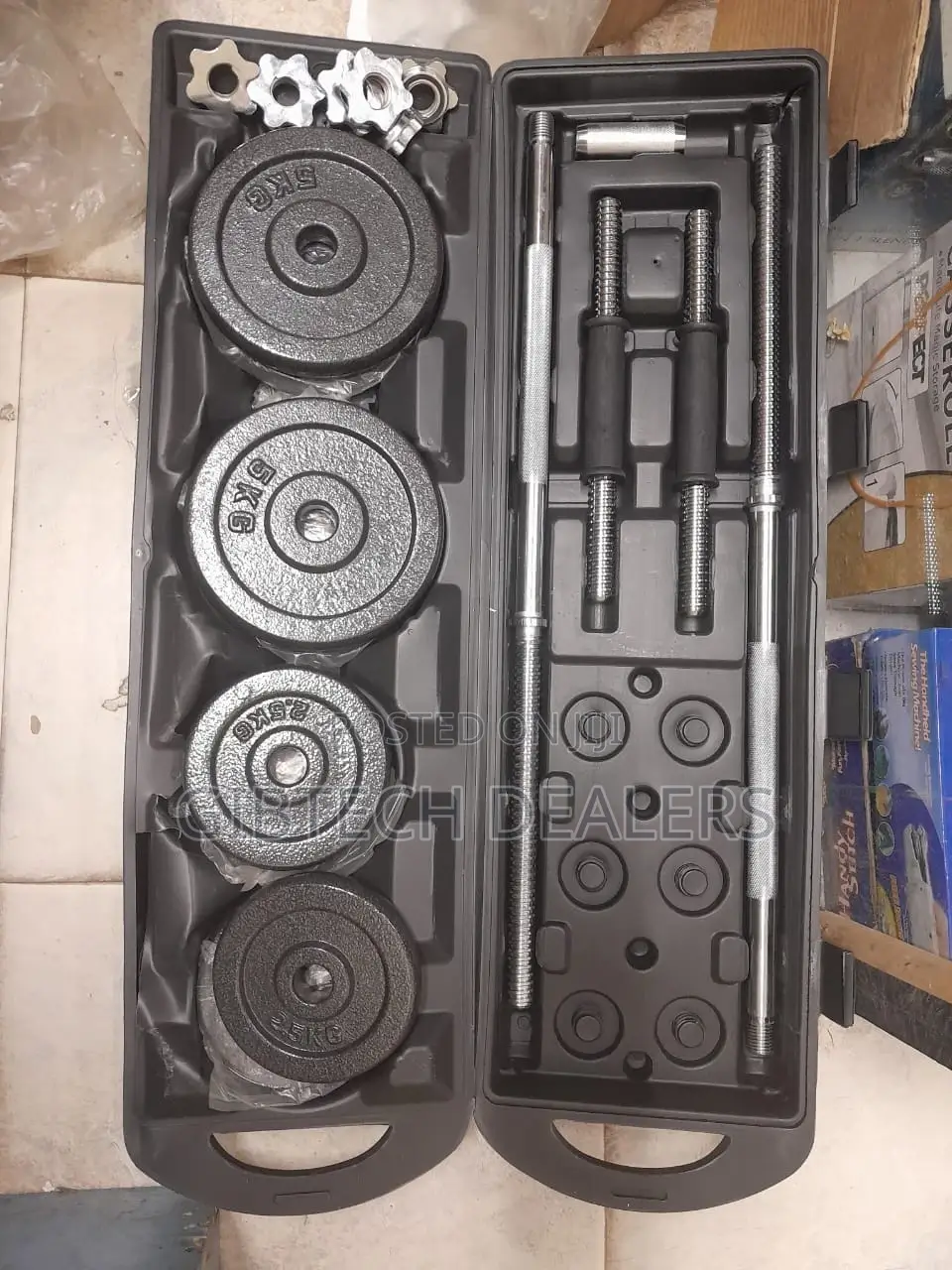 50kg Adjustable Dumbbells With Armbells Now Available