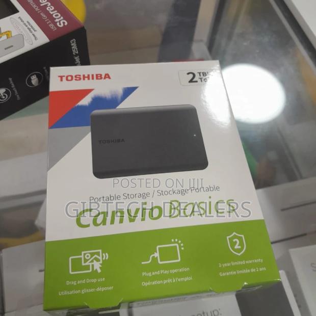 Toshiba 2tb External Harddisk Available - main view