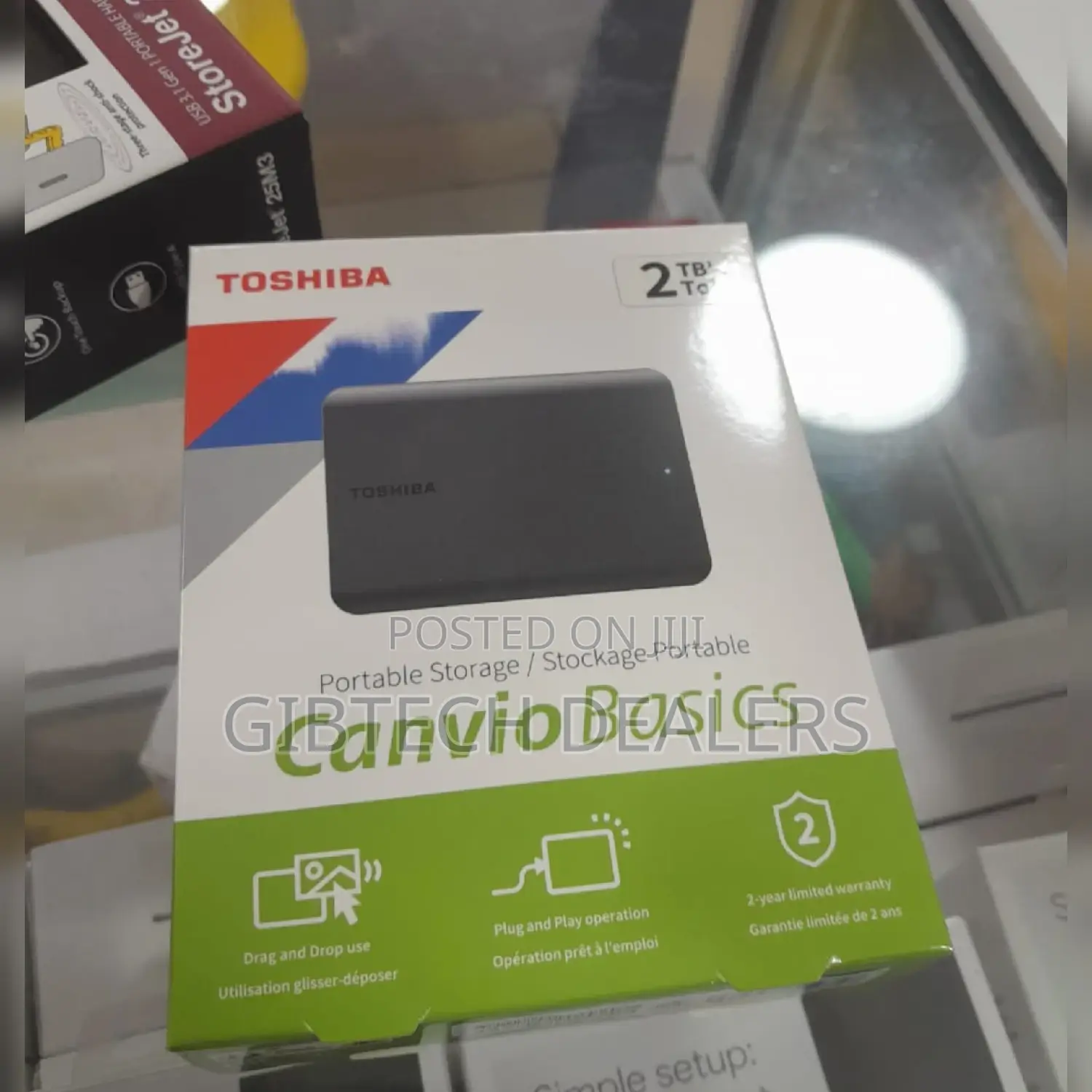 2tb External Harddisk Toshiba
