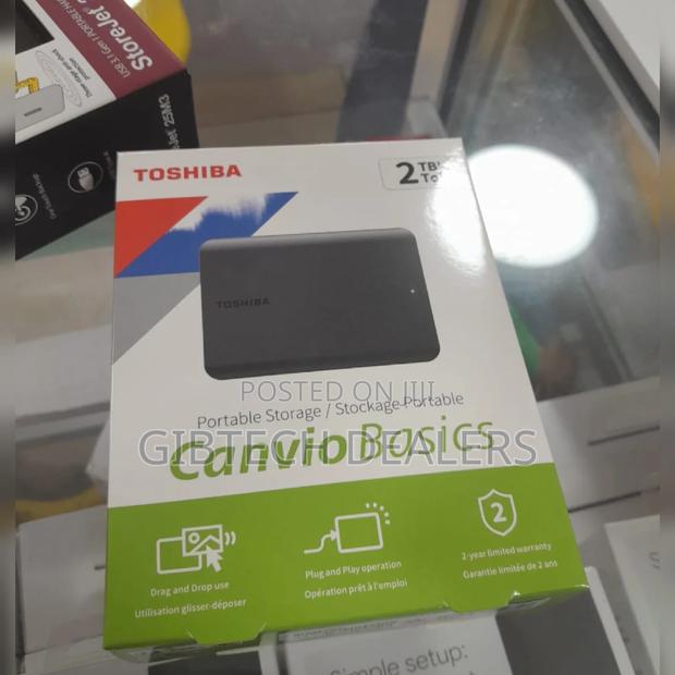 2tb External Harddisk Toshiba - main view
