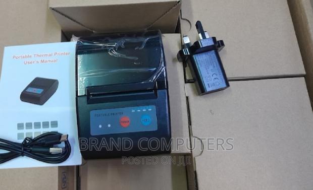 Portable Thermal Printer With USB and Bluetooth Mini Printer - main view