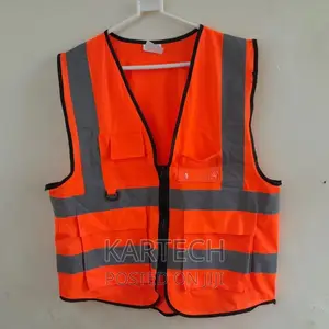 Orange Executive Reflective Vest -200 GSM