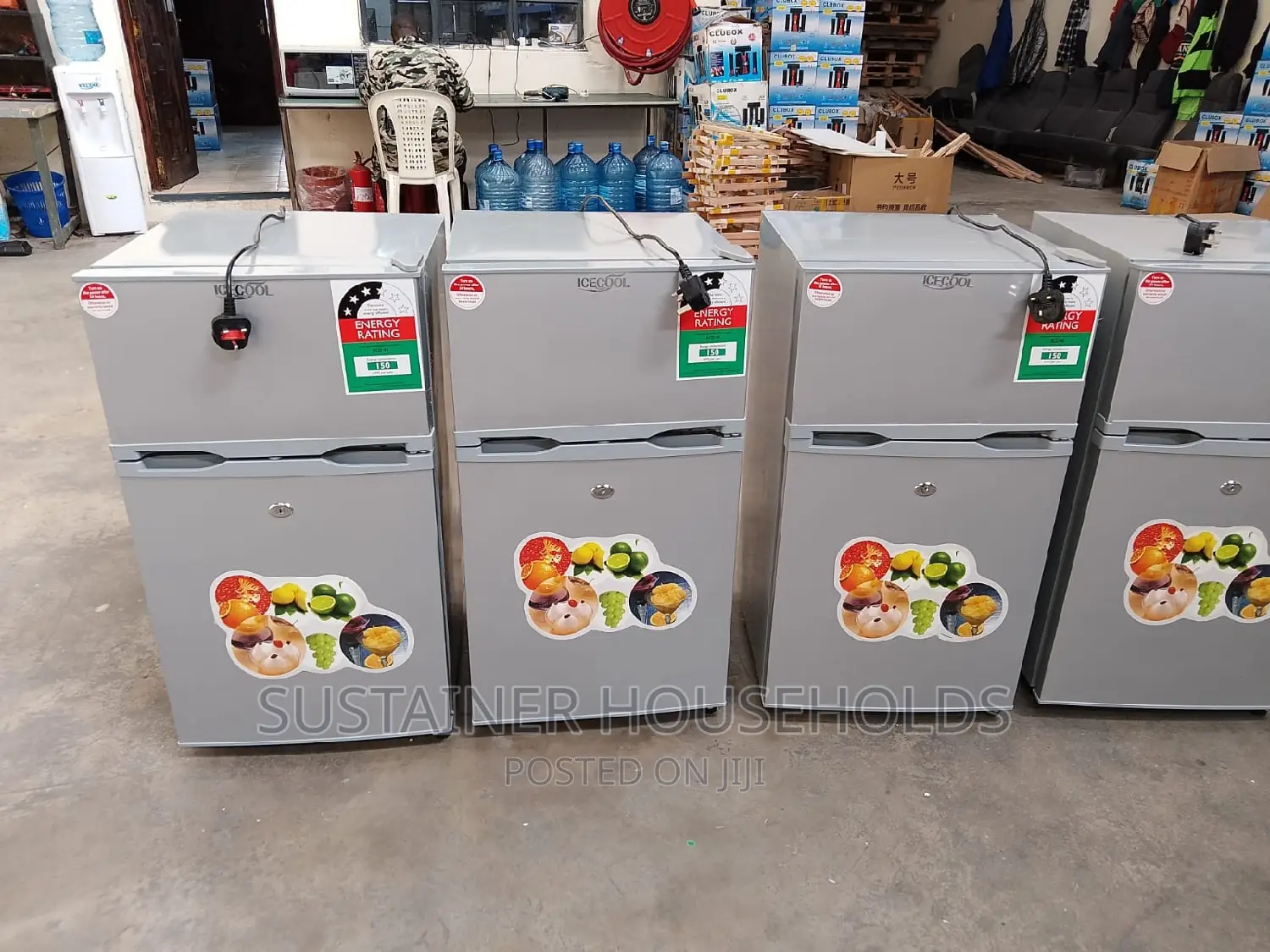 Icecool 98 Litres Double Door Refrigerator