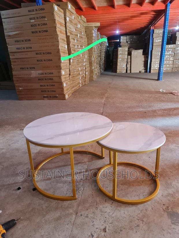 Executive Round Marble Table - main view