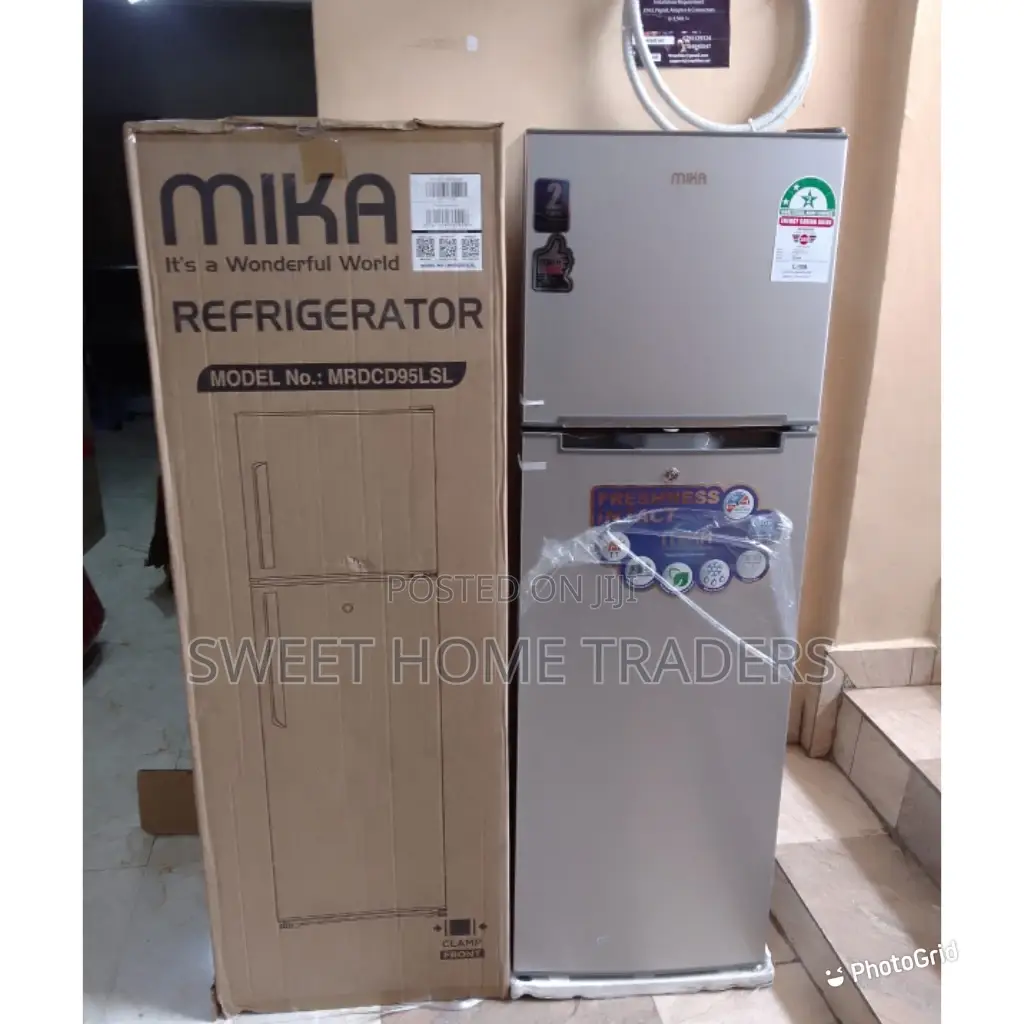 Mika 168 Litres Double Door Refrigerator