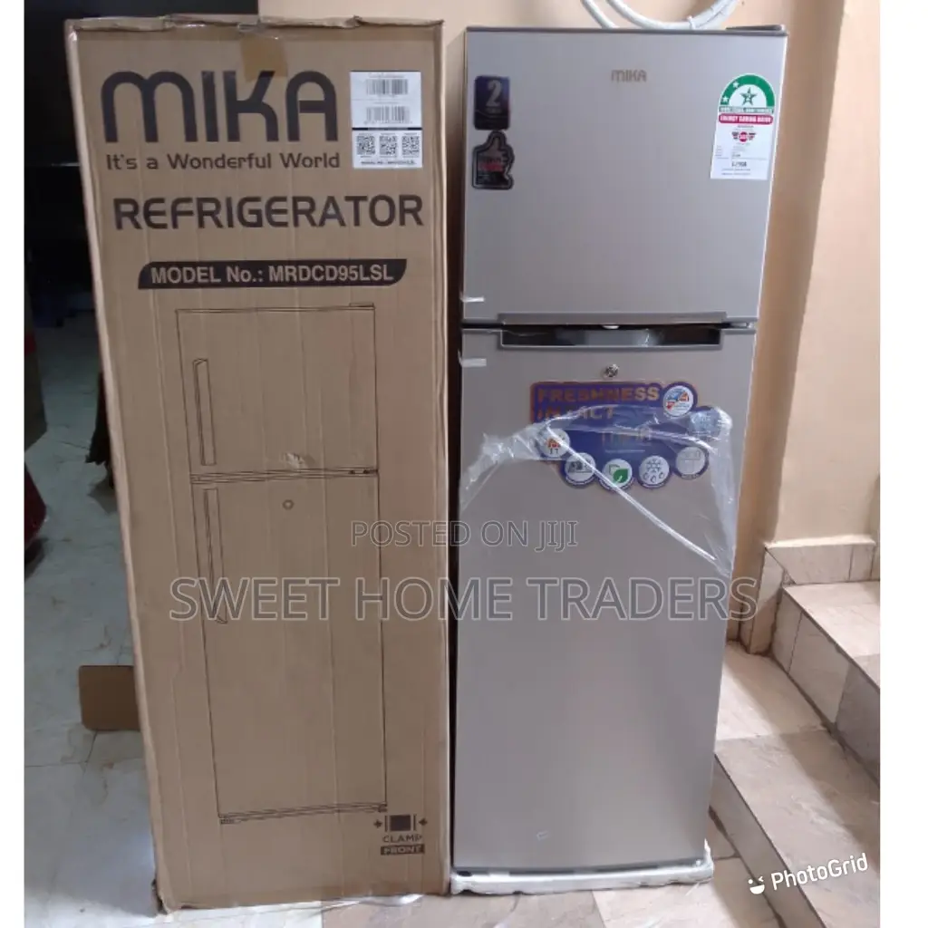 Mika 168 Litres Double Door Refrigerator 