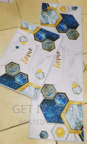 2pcs Kitchen Mats With Super Non-slip Underside