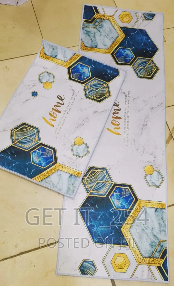2pcs Kitchen Mats With Super Non-slip Underside