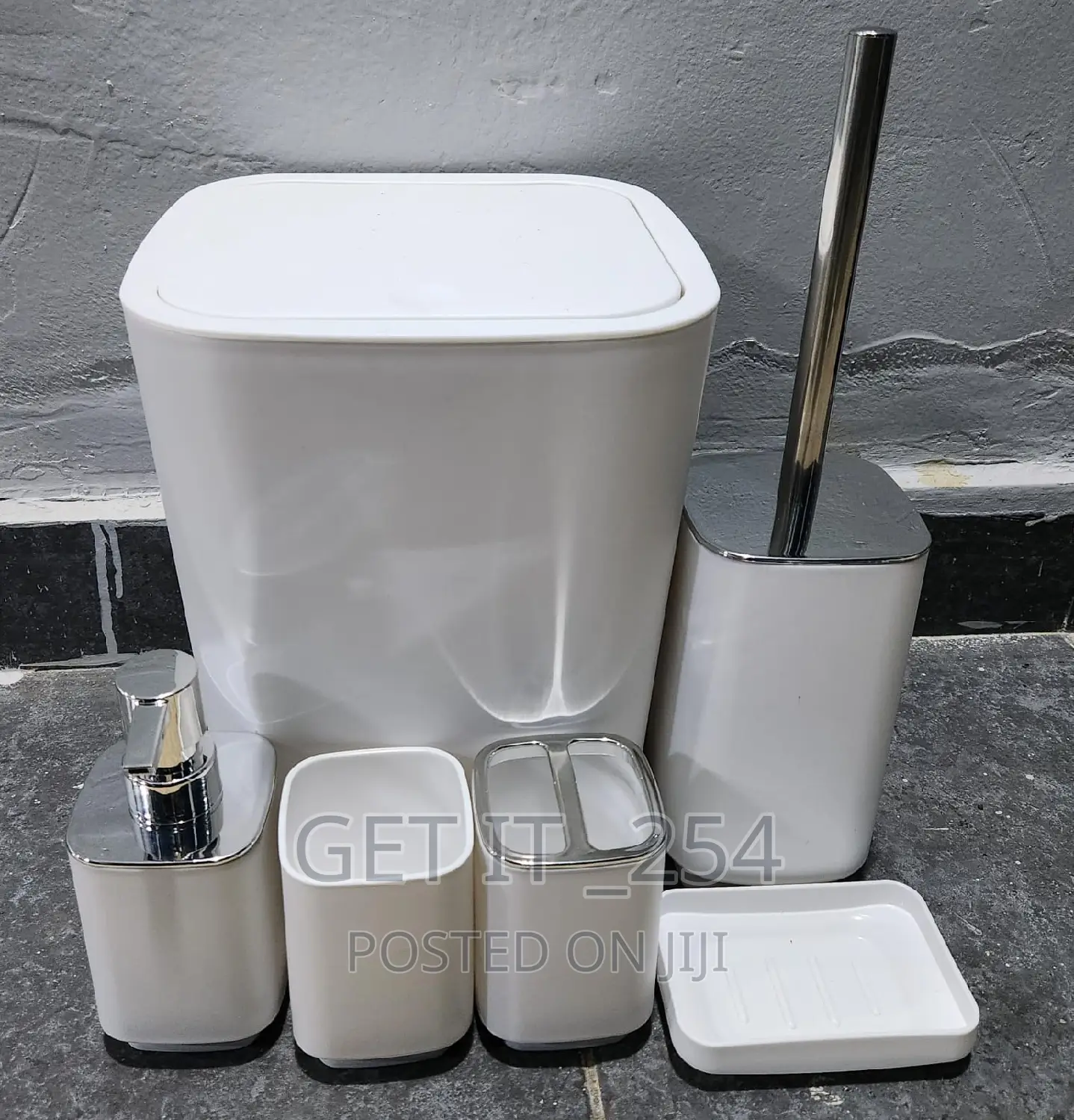 6pcs Bathroom Accessories Set