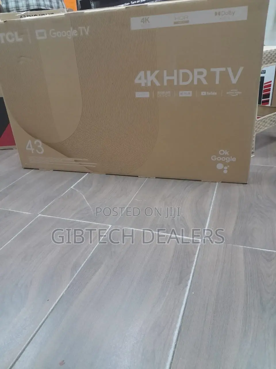 TCL 43 Inch P365 HDR Google Tv Available