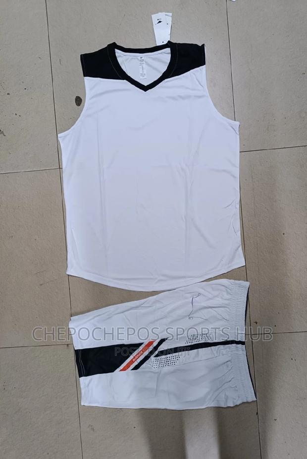 White Quality Basketball Jersey