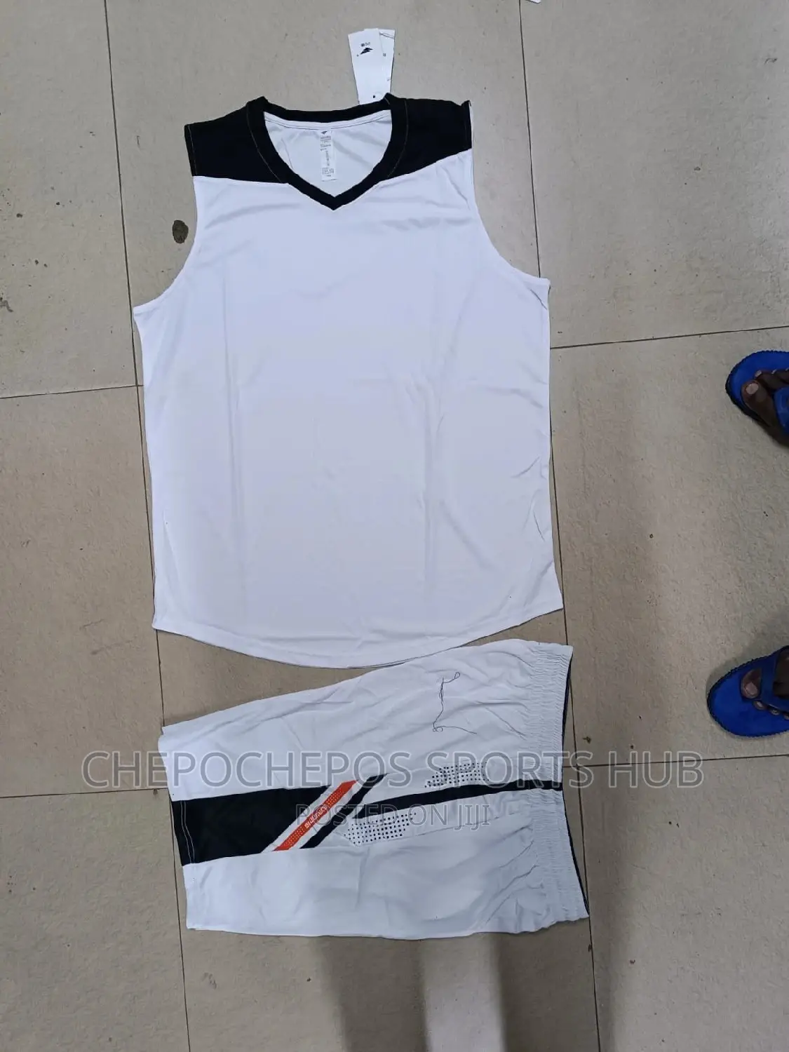 White Quality Basketball Jersey