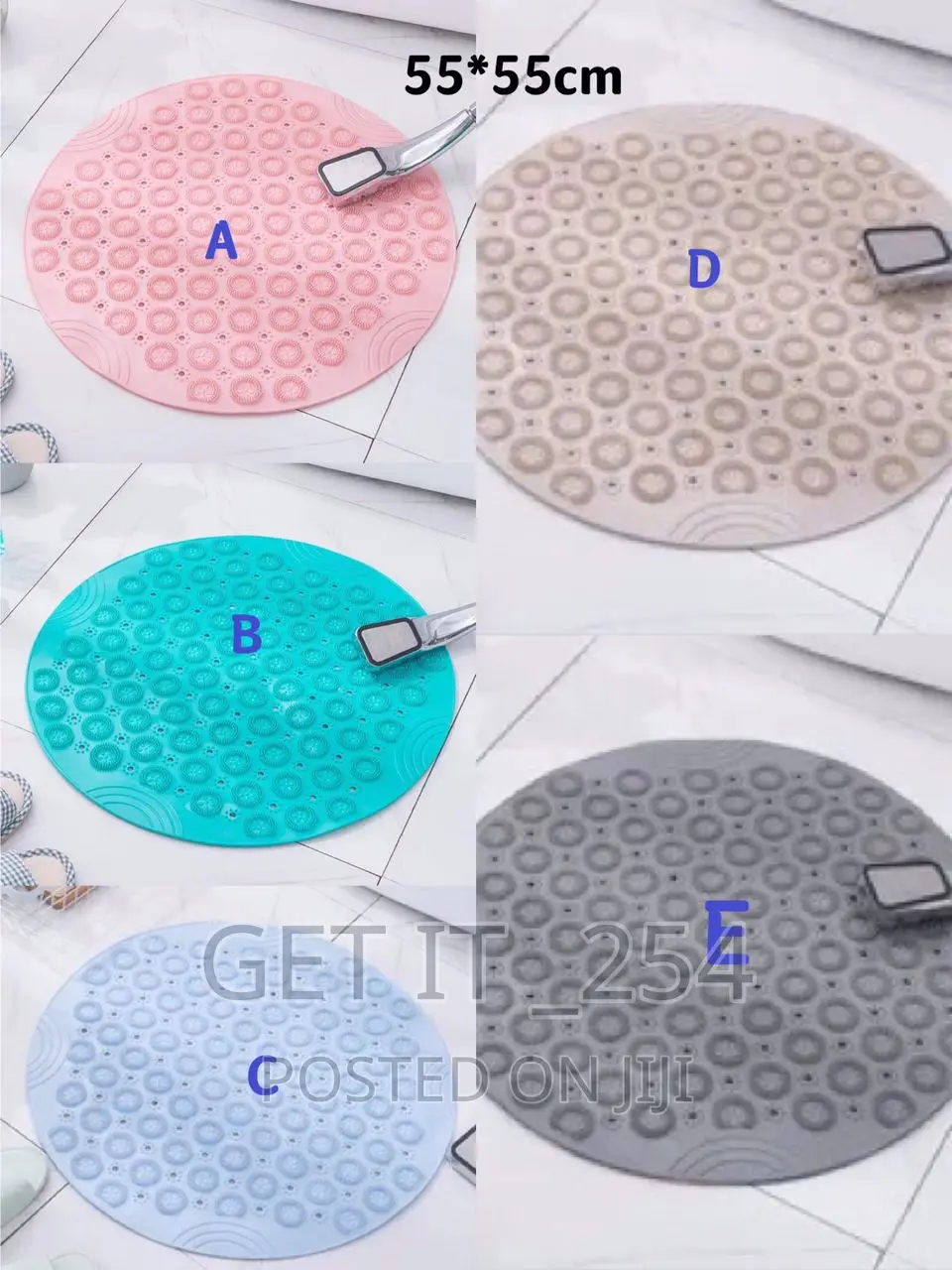 *Round Anti Slip Mats Available Each*