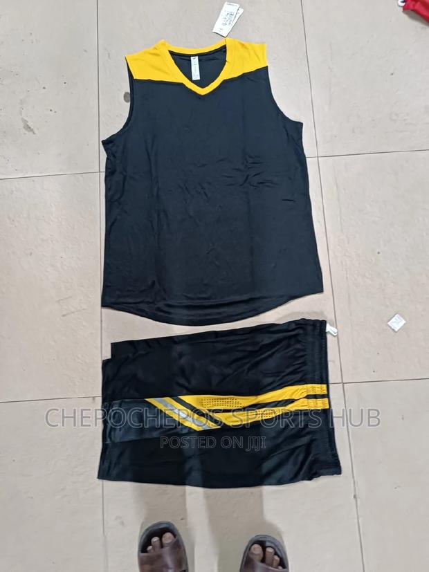 Black Imported Basketball Jersey - thumbnail 2