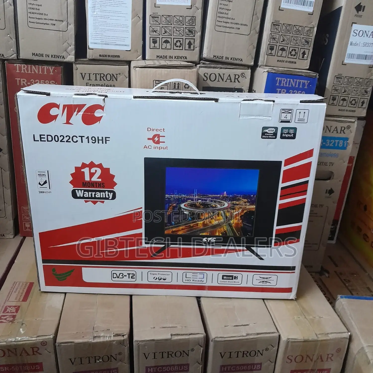 CTC 22 Inches Led Digital Tv