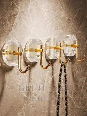 4 Piece Luxury Wall Hooks for 4