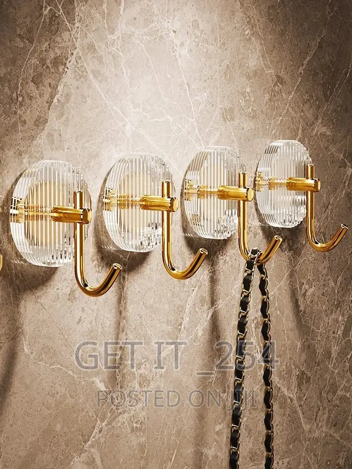 4 Piece Luxury Wall Hooks for 4
