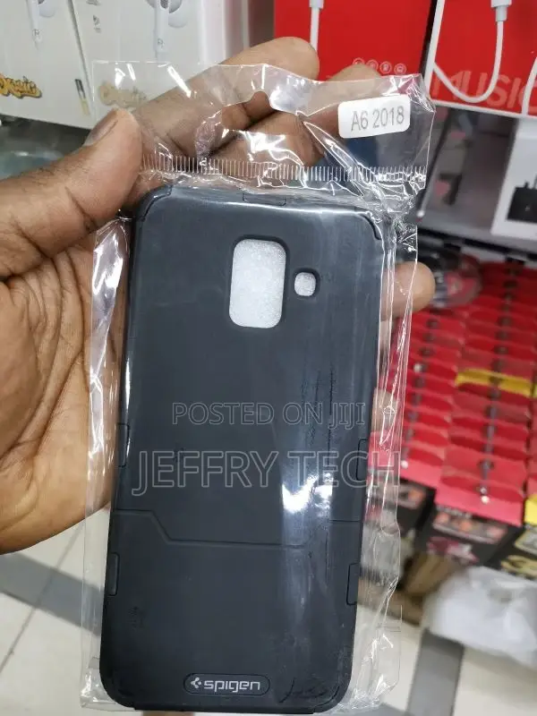 Spigen Liquid Air Samsung Galaxy A6 2018 Case - Black
