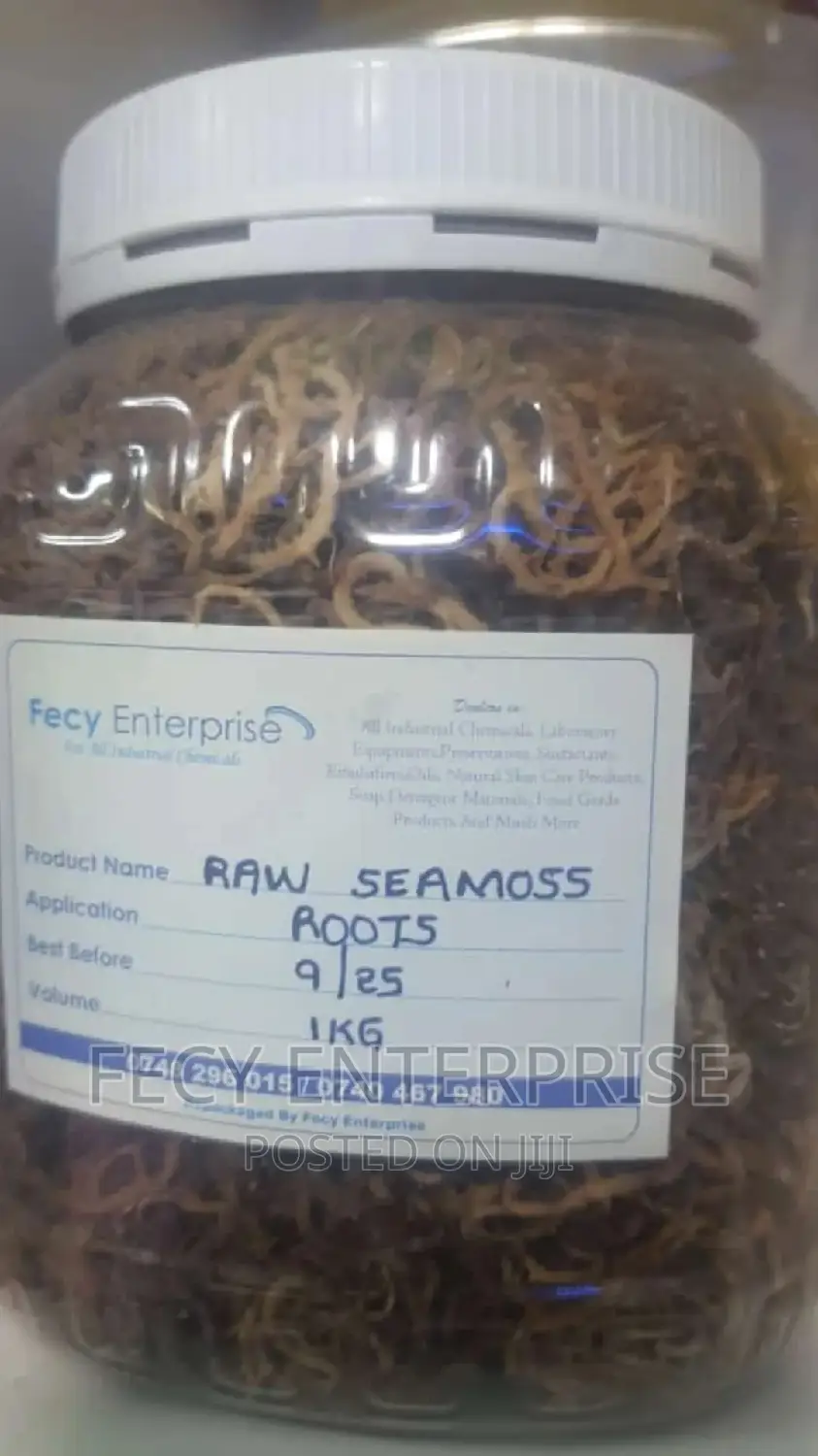 Raw Seamoss Roots