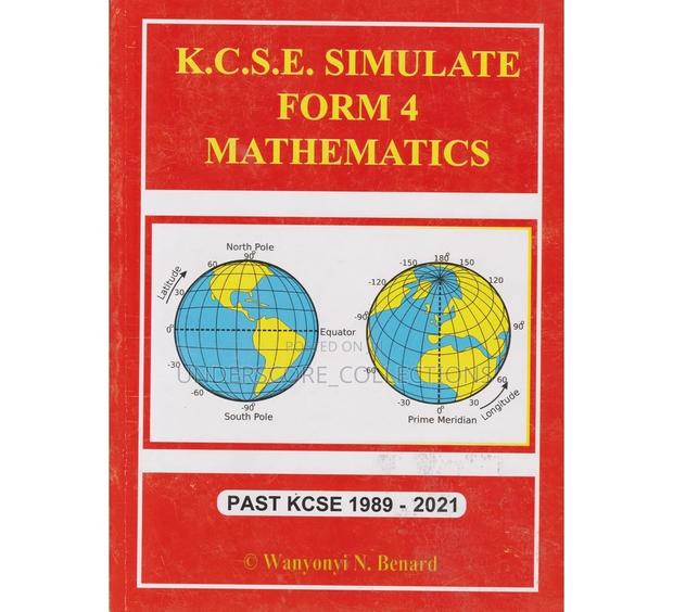 K.C.S.E Simulate Form 4 Mathematics Past 1989-2021 - main view
