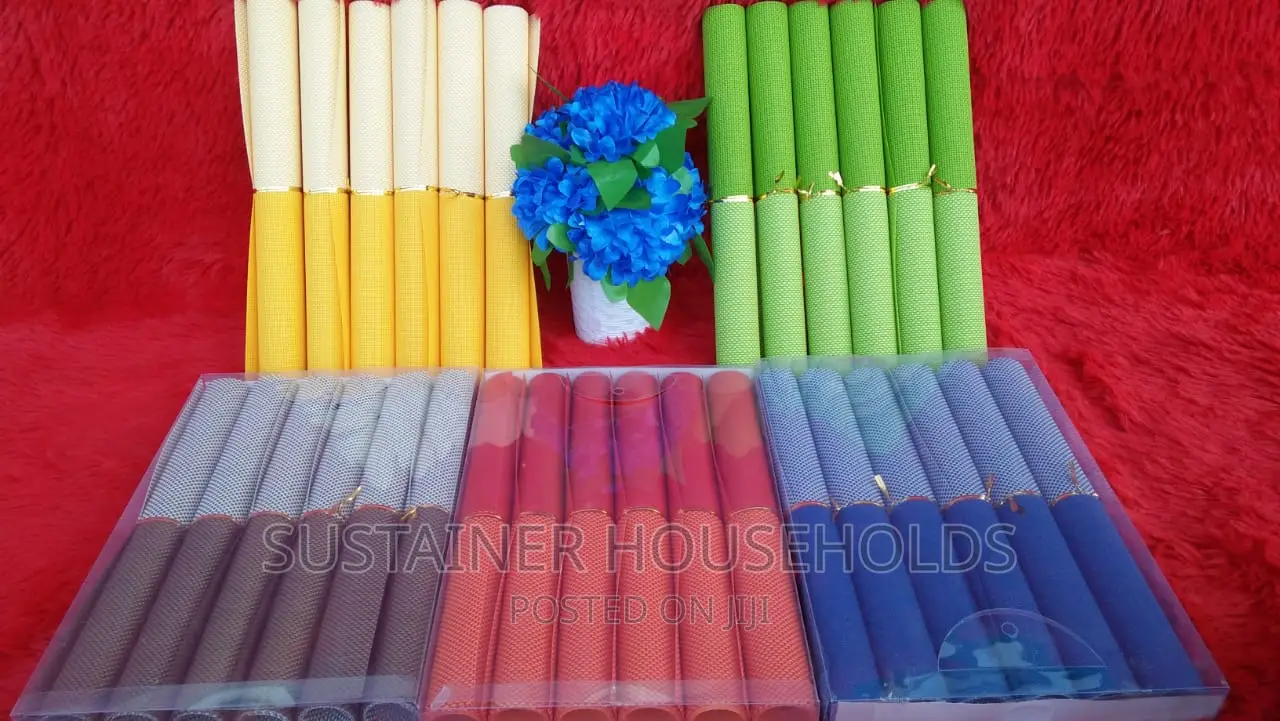 *Table Mats Available 6pcs at 1200