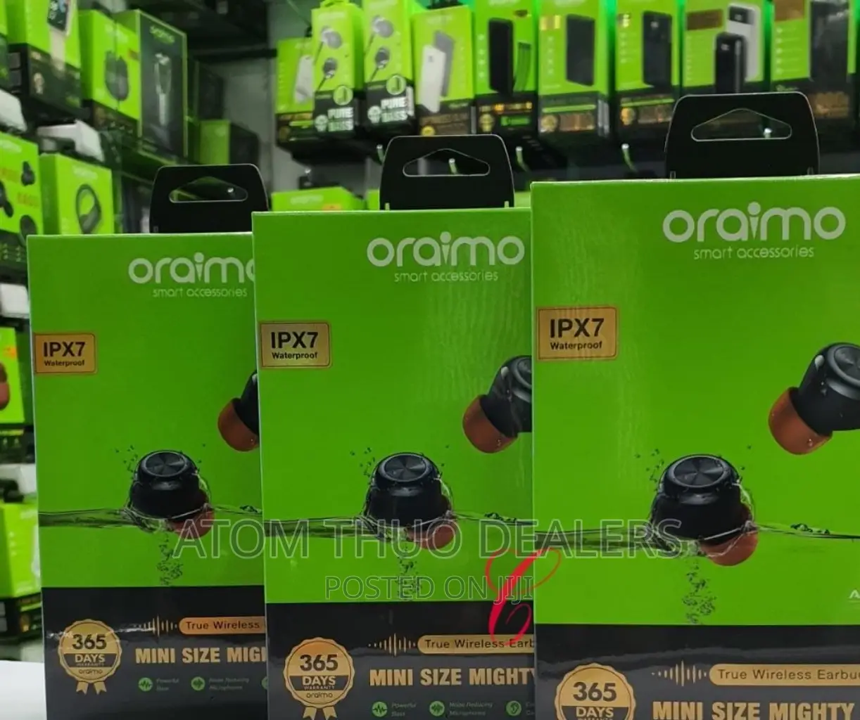 Oraimo Airbuds 3 E11D IPX7 Earbuds Available At