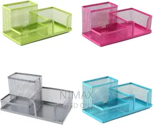 Deli Desk Organiser Black, Blue, Silver, Pink ,Green