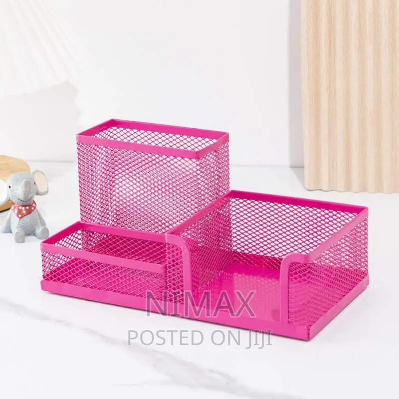 Deli Desk Organiser Black, Blue, Silver, Pink ,Green