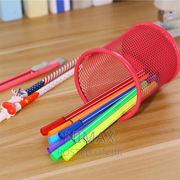 Coloured Mesh Pen Holders - thumbnail 6