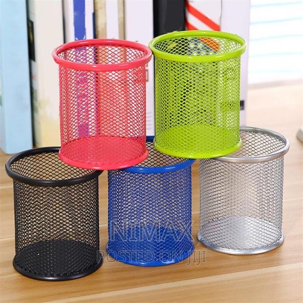 Coloured Mesh Pen Holders - thumbnail 3
