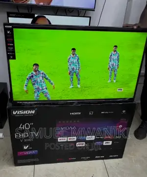 Vision Plus 40'' Frameless FHD Smart Tv New Model