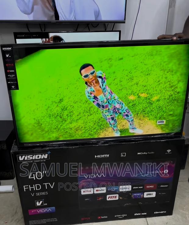 Vision Plus 40'' Frameless FHD Smart Tv New Model - thumbnail 4