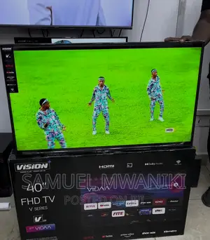 Vision Plus 40'' Frameless FHD Smart Tv New Model